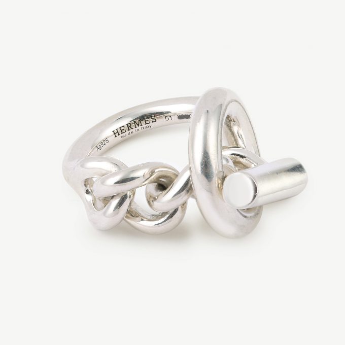 Second hand Croisette GM Hermes ring - weprecious