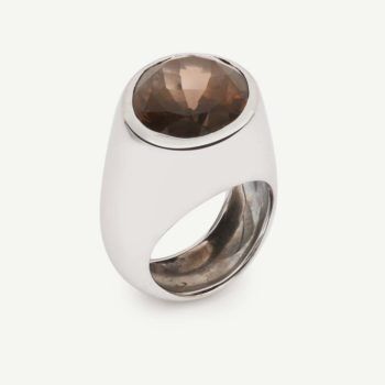 Authenticated pre-owned Dinh Van Oval Ring