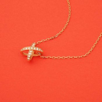 Authenticated second-hand Lien Chaumet pendant