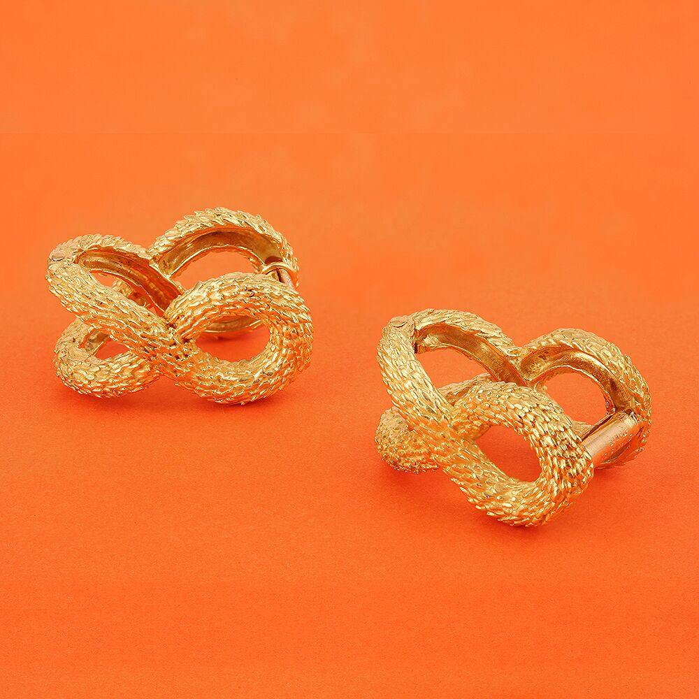 Second-hand Boucheron Expansion cufflinks : Authenticated jewellery - symbolism of the snake in jewellery