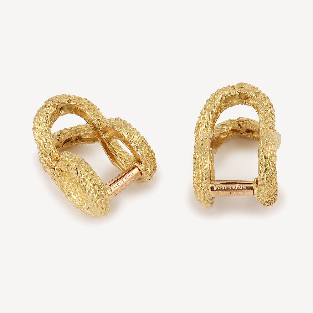 Second hand Boucheron Expansion cufflinks : Authentic jewellery