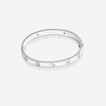 Bracelet Love 4 diamants Cartier d'occasion : Bijou authentifié