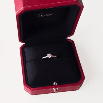 Solitaire 1895 Diamant Cartier d'occasion : Bijou authentifié