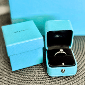 Solitaire Channel Setting Tiffany & Co d'occasion : Bijou authentifié