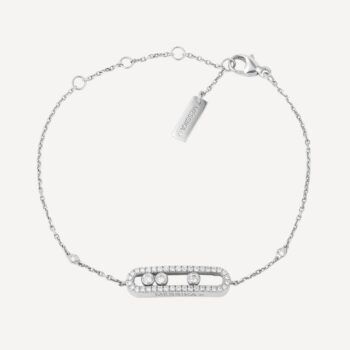 Bracelet Baby Move Pavé Messika d'occasion : Bijou authentifié