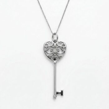 Pendentif Clé Cœur Enchanté Tiffany & Co d'occasion : Bijou authentifié