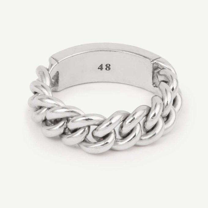 Bague Gourmette Dior d'occasion authentifiée